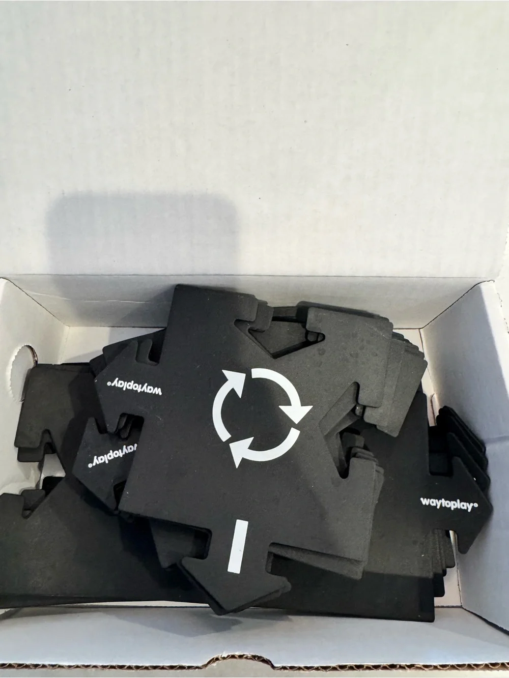 waytoplay Black Road Building Set Pieces